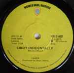 Cover of Cindy Incidentally , 1973, Vinyl