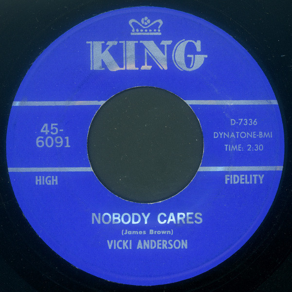 VICKI ANDERSON / NOBODY CARES - 洋楽