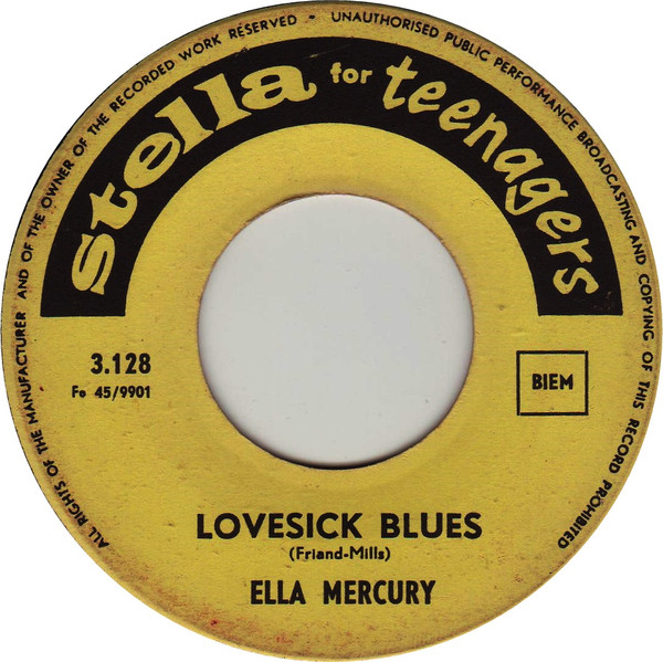 télécharger l'album Ella Mercury The Wipers - Lovesick Blues Big Girls Dont Cry