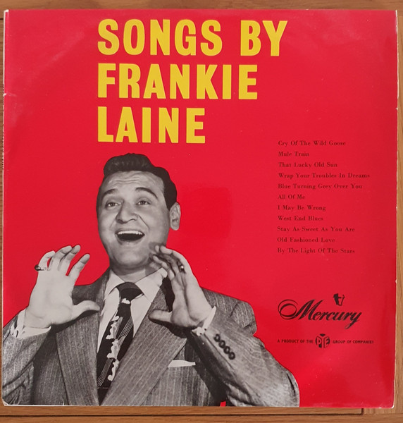 Frankie Laine – Songs By Frankie Laine (1956, Vinyl) - Discogs