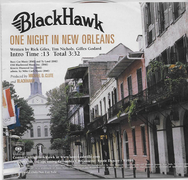 télécharger l'album Blackhawk - One Night In New Orleans