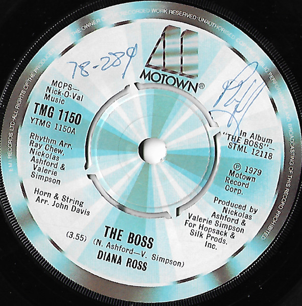 Diana Ross - The Boss | Releases | Discogs