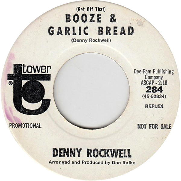 télécharger l'album Denny Rockwell - Get Off That Booze Garlic Bread