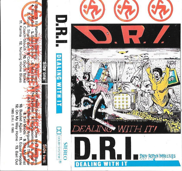 D.R.I. – Dealing With It! (1986, Vinyl) - Discogs