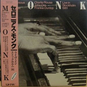 Thelonious Monk Quartet – Live In Stockholm 1961 (1987, CD) - Discogs
