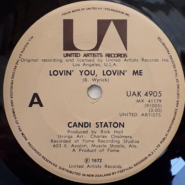 Candi Staton – Lovin' You, Lovin' Me / You Don't Love Me No More