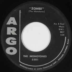 The Monotones - Zombi / Tom Foolery album cover