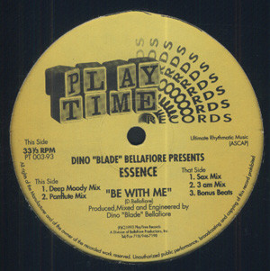 ladda ner album Download Dino Blade Bellafiore Presents Essence - Be With Me album
