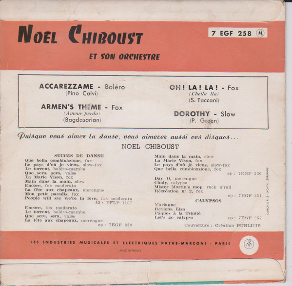 lataa albumi Noel Chiboust - Juke Box