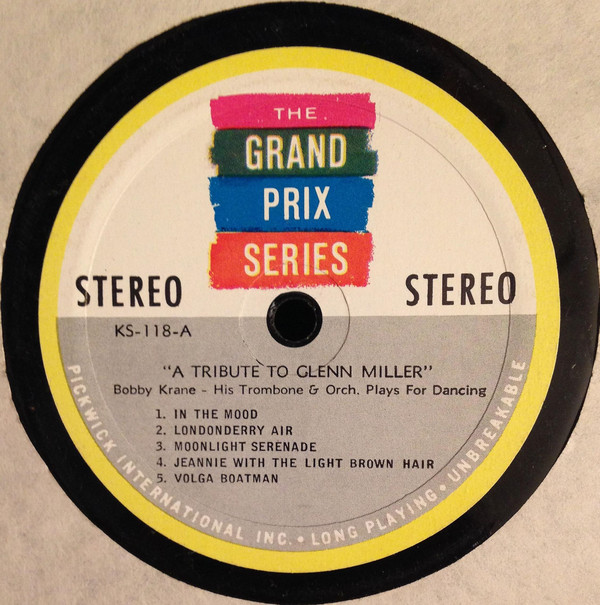 baixar álbum Bobby Krane And His Orchestra - A Tribute to Glenn Miller
