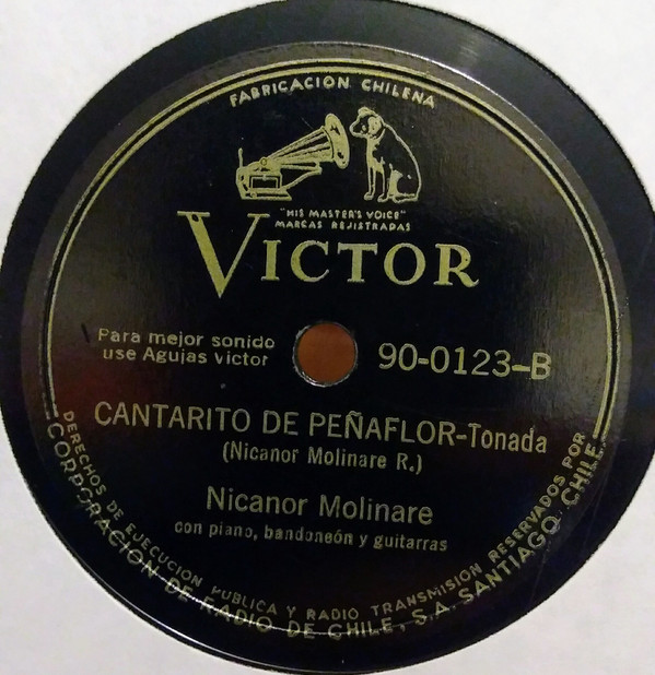 ladda ner album Nicanor Molinare - Rosita de Cachapoal Cantarito de Peñaflor