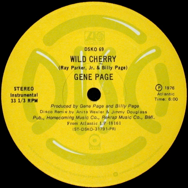 Gene Page – Wild Cherry