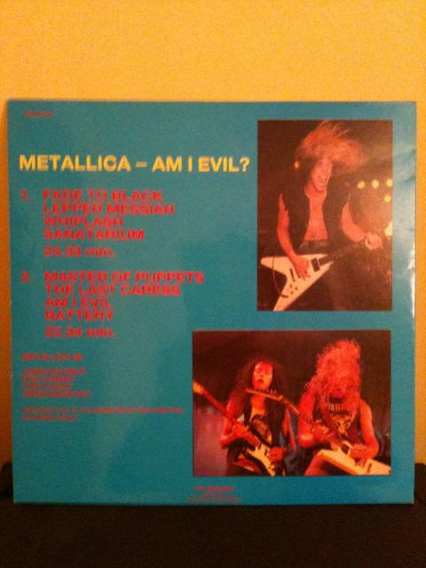 descargar álbum Metallica - Metallica Am I Evil