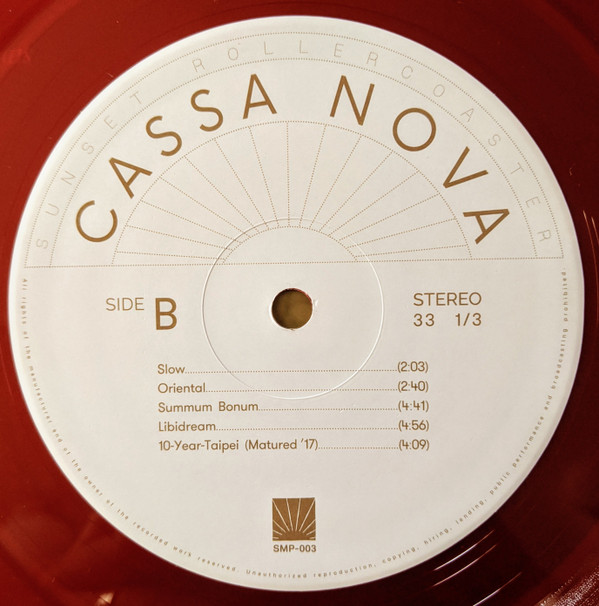 Album herunterladen Sunset Rollercoaster - Cassa Nova 半熟王子
