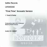 Cover of First Time, 2007-09-06, CDr