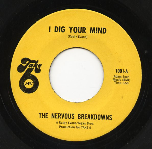 The Nervous Breakdowns – I Dig Your Mind (1967, Vinyl) - Discogs
