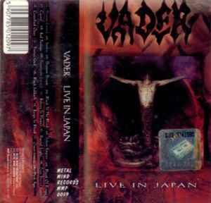 Vader Live In Japan 1998 Cassette Discogs