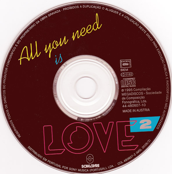 descargar álbum Various - All You Need Is Love 2