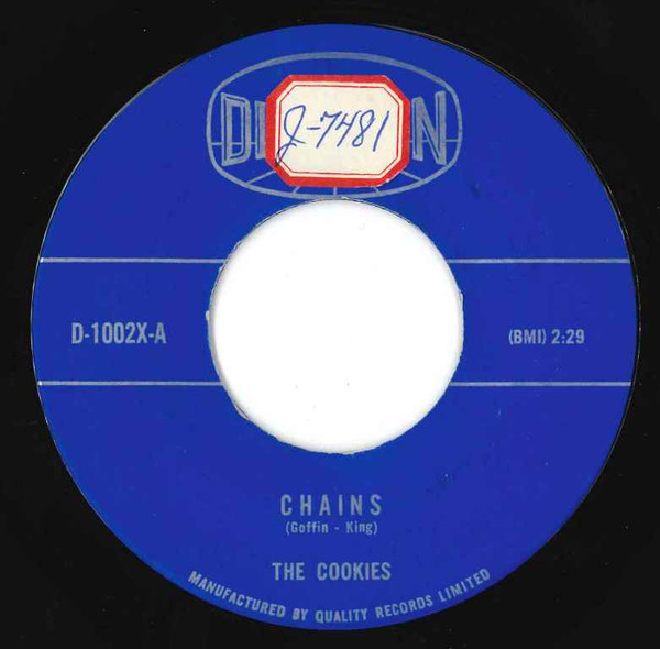 The Cookies – Chains (1962, Bestway Pressing, Vinyl) - Discogs