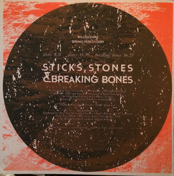 Will Guthrie - Sticks, Stones & Breaking Bones | Antboy Music (AM11) - 2