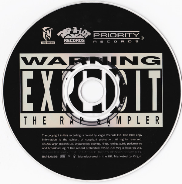 last ned album Various - Warning Explicit The Rap Sampler