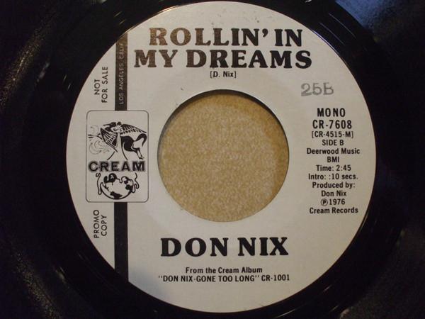 lataa albumi Don Nix - Rollin In My Dreams