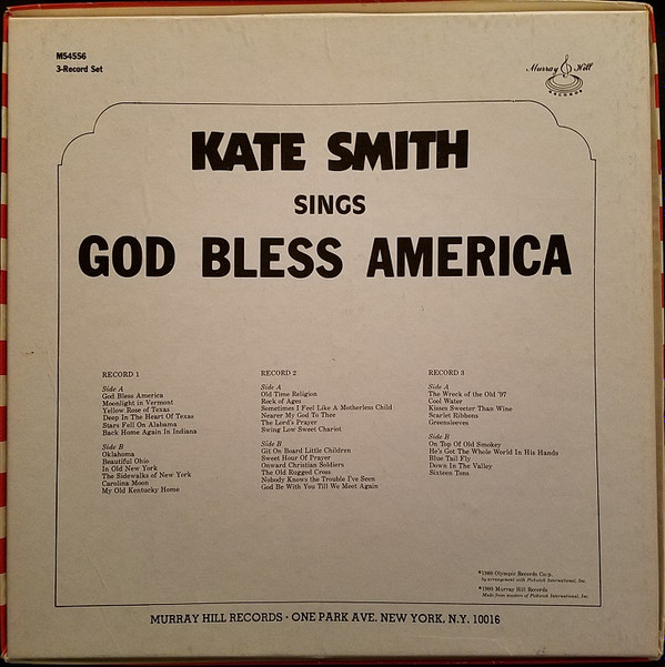 baixar álbum Kate Smith - Kate Smith Sings God Bless America