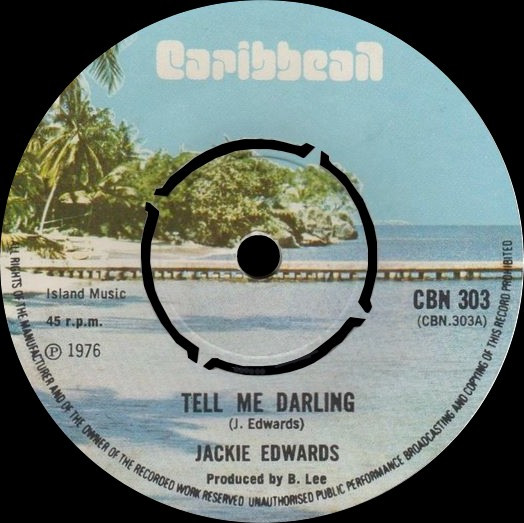 Jackie Edwards – Tell Me Darling (1976, Vinyl) - Discogs