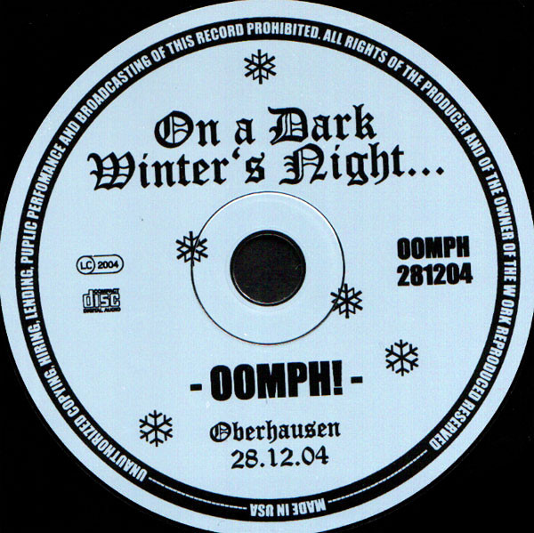 last ned album OOMPH! - On A Dark Winters Night