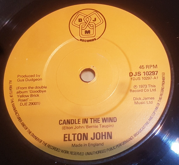 Elton John - Candle In The Wind 1997 (Import CD single) Used – borderline  MUSIC