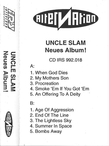Uncle Slam – When God Dies (1995, CD) - Discogs
