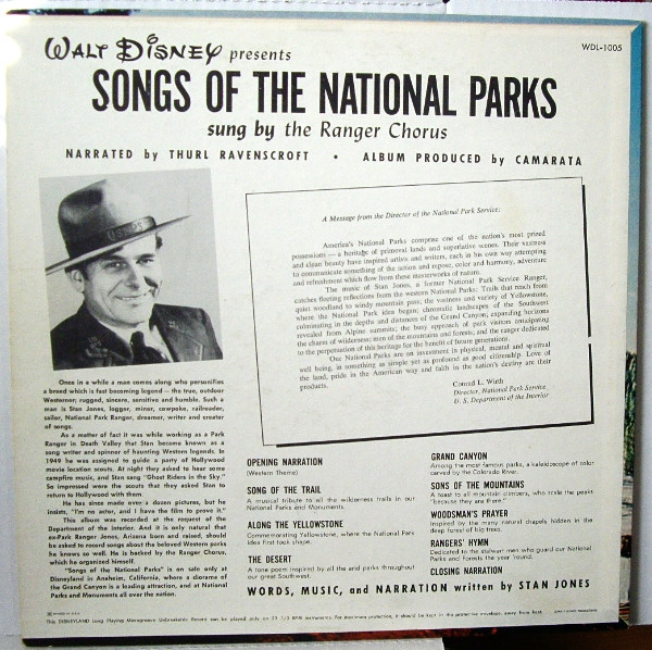 baixar álbum Stan Jones And The Ranger Chorus - Walt Disney Presents Songs Of The National Parks