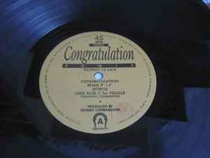 Pigalle (4) - Congratulation Remix album cover