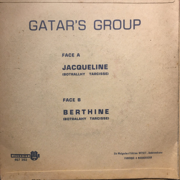 télécharger l'album Gatar's Group - Jacqueline Berthine