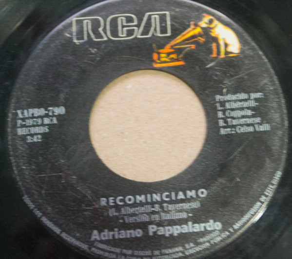 descargar álbum Adriano Pappalardo - Recomencemos