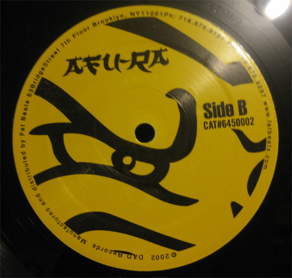 Afu-Ra – Scatman / Stick Up (2002, Vinyl) - Discogs