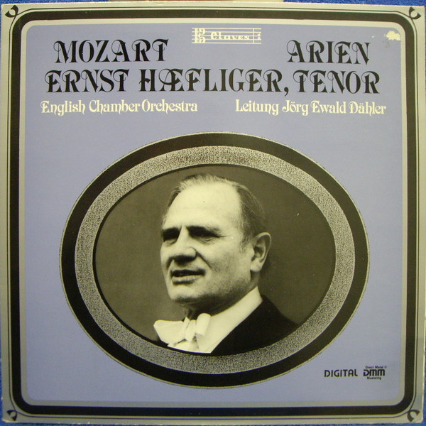 lataa albumi Mozart, Ernst Haefliger, English Chamber Orchestra , Leitung Jörg Ewald Dähler - Mozart Arien