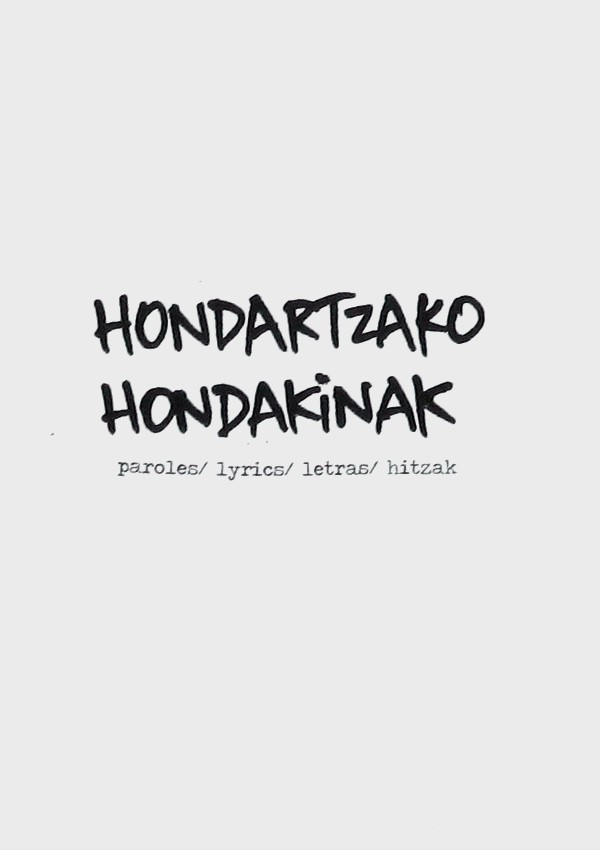 baixar álbum Hondartzako Hondakinak - Bruiarta