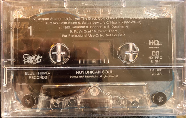 Nuyorican Soul – Nuyorican Soul (1997, CD) - Discogs