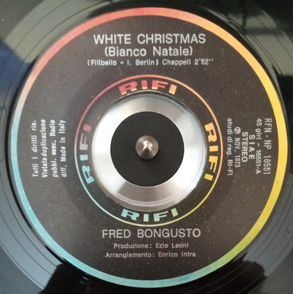 last ned album Iva Zanicchi Fred Bongusto - Natale Dura Un Giorno White Christmas