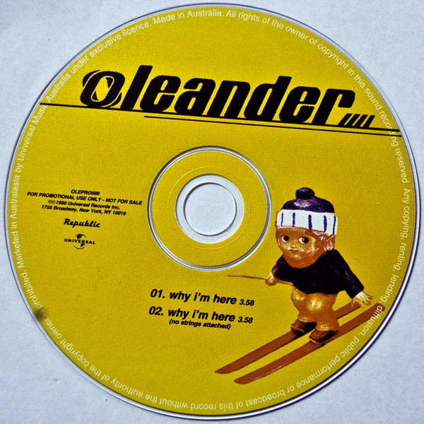 lataa albumi Oleander - Why Im Here