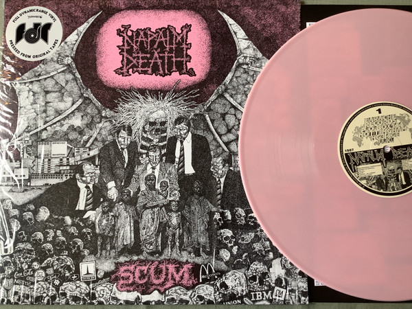 Napalm Death Scum (2022, Milky Pink Vinyl, Pink Art, - Discogs