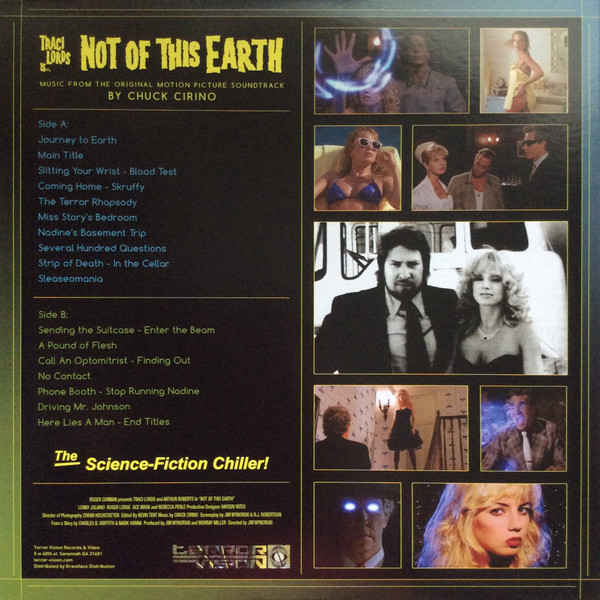 télécharger l'album Chuck Cirino - Traci Lords Is Not Of This Earth Original Motion Picture Soundtrack