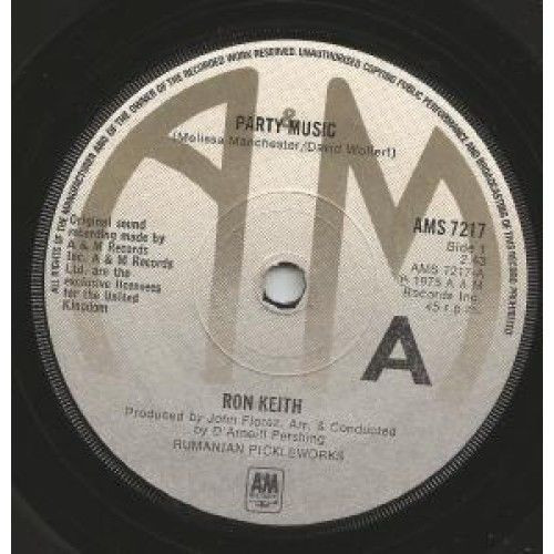 Ron Keith – Party Music (1975, Vinyl) - Discogs