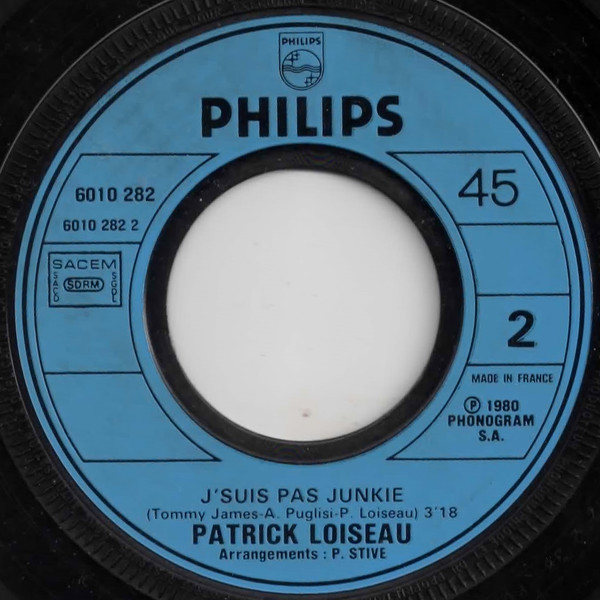 last ned album Patrick Loiseau - Il Te Faut Quelquun Jsuis Pas Junkie