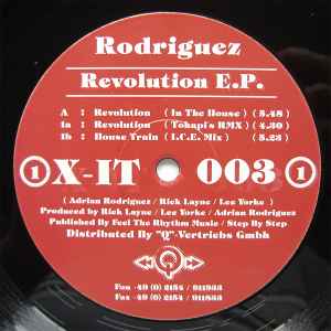 Rodriguez - Revolution E.P. album cover