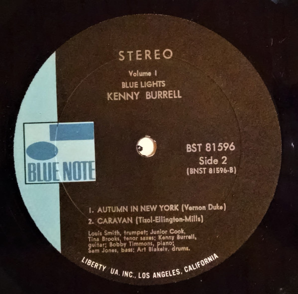 télécharger l'album Kenny Burrell - Blue Lights Vol 2