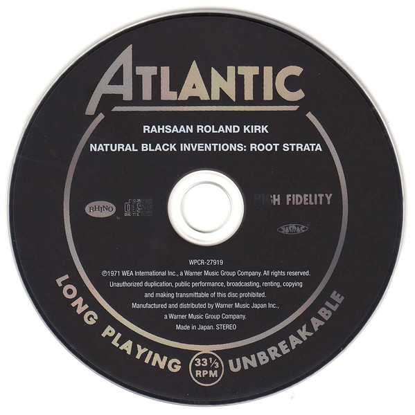 last ned album Rahsaan Roland Kirk - Natural Black Inventions Root Strata