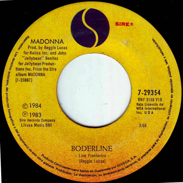 télécharger l'album Madonna - Boderline Linea Fronteriza