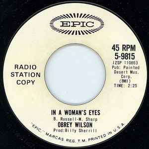 Obrey Wilson - In A Woman's Eyes album cover